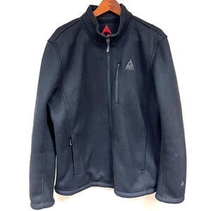 Gerry fleece insulated textured zip up jacket.  Size XXL